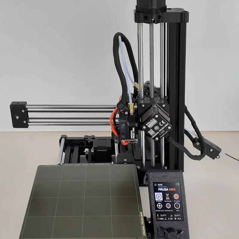 Original Prusa MINI open-frame printer (Commons photo for MINI+ notes page)