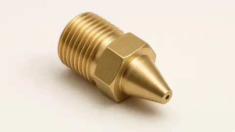 Brass 0.40 mm Revo-style printer nozzle